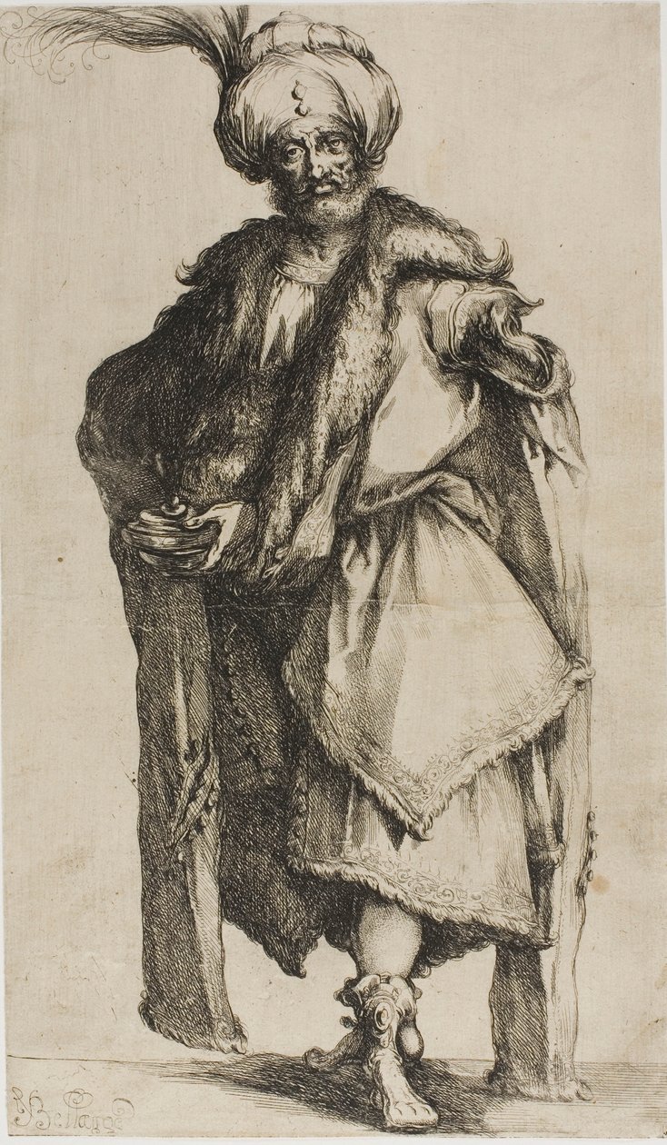 De tre vise mænd: Caspar, konge af Tarsus af Jacques Bellange