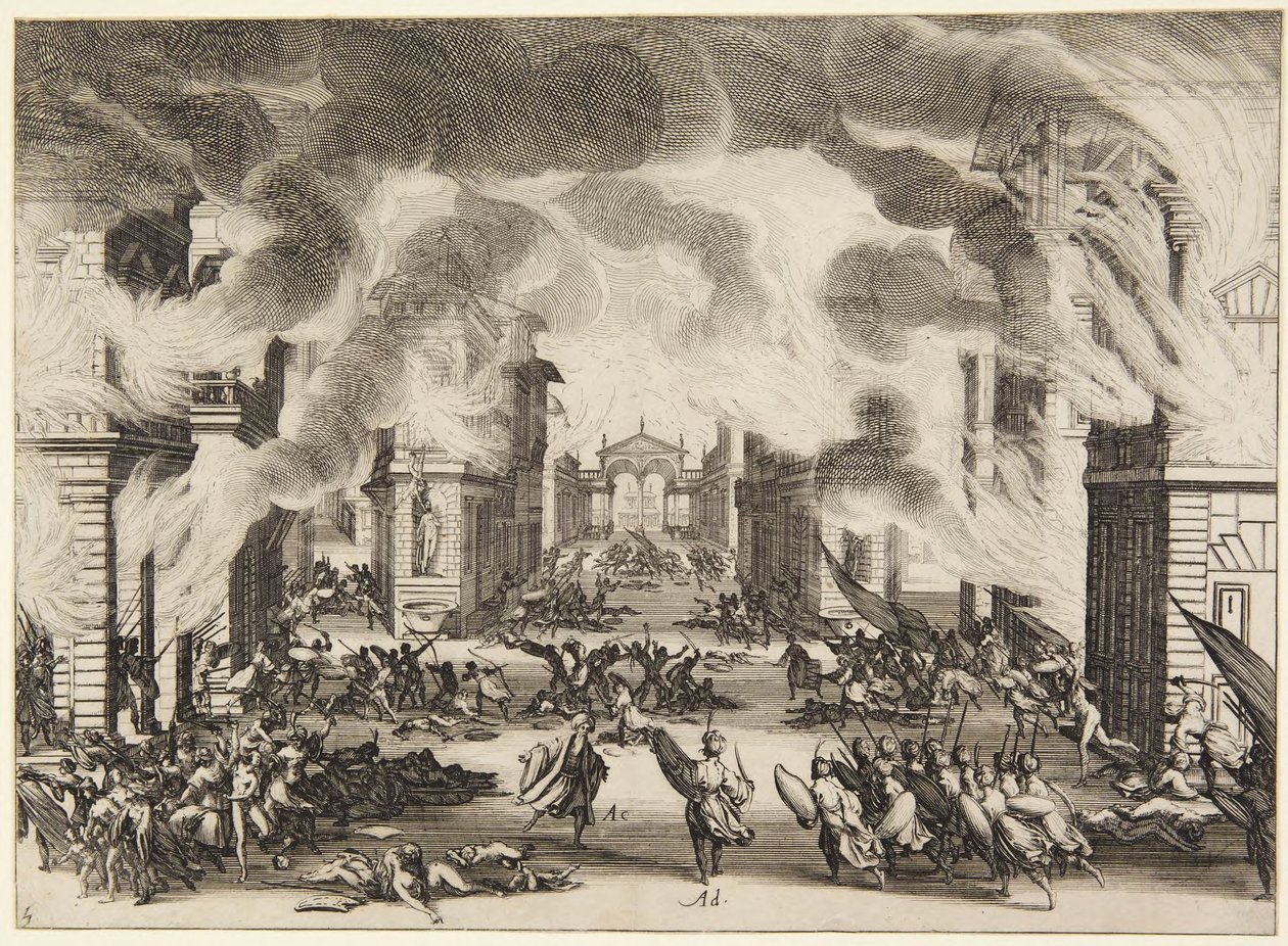 5. akt fra serien »Soliman« af Jacques Callot