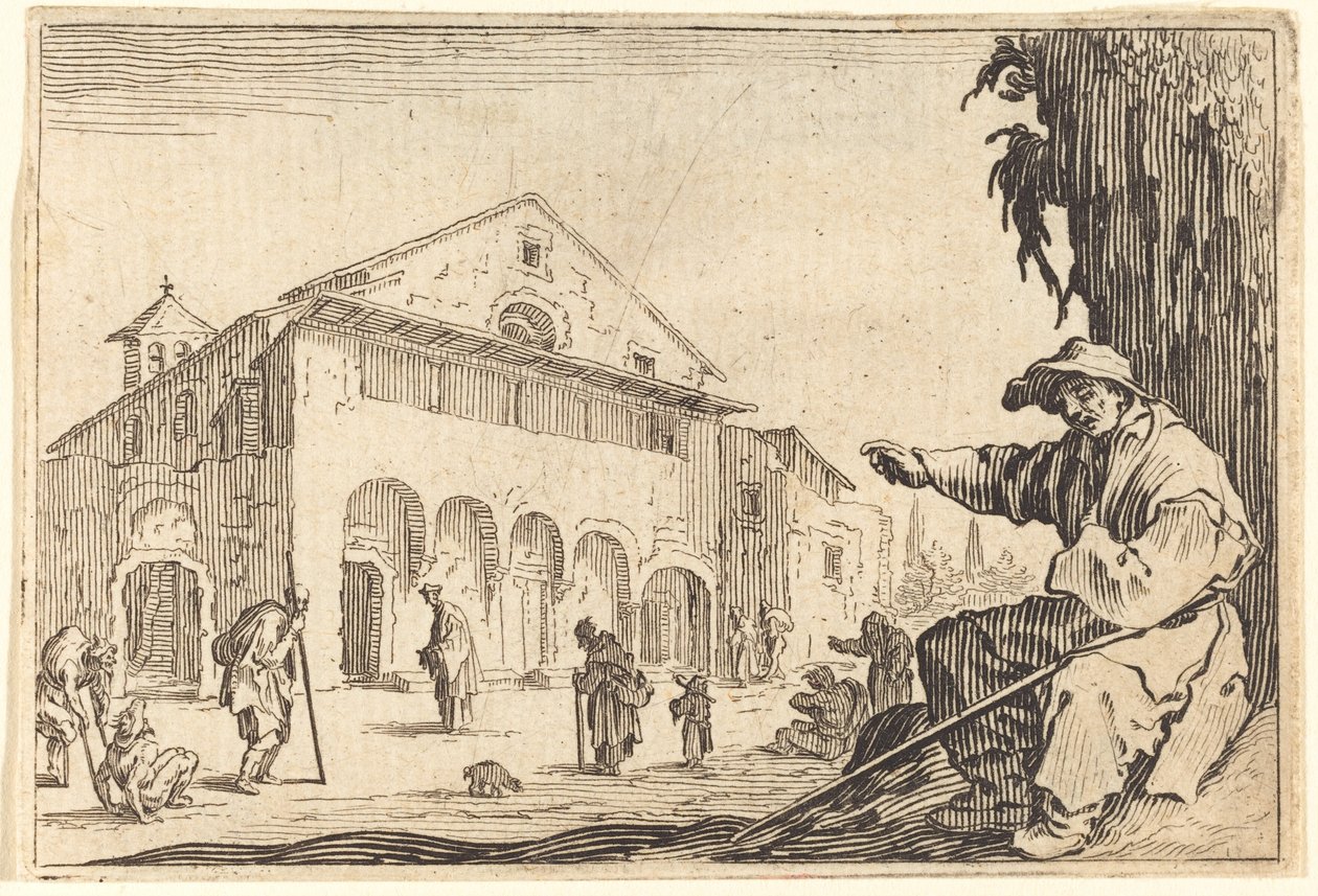 Almuehus af Jacques Callot
