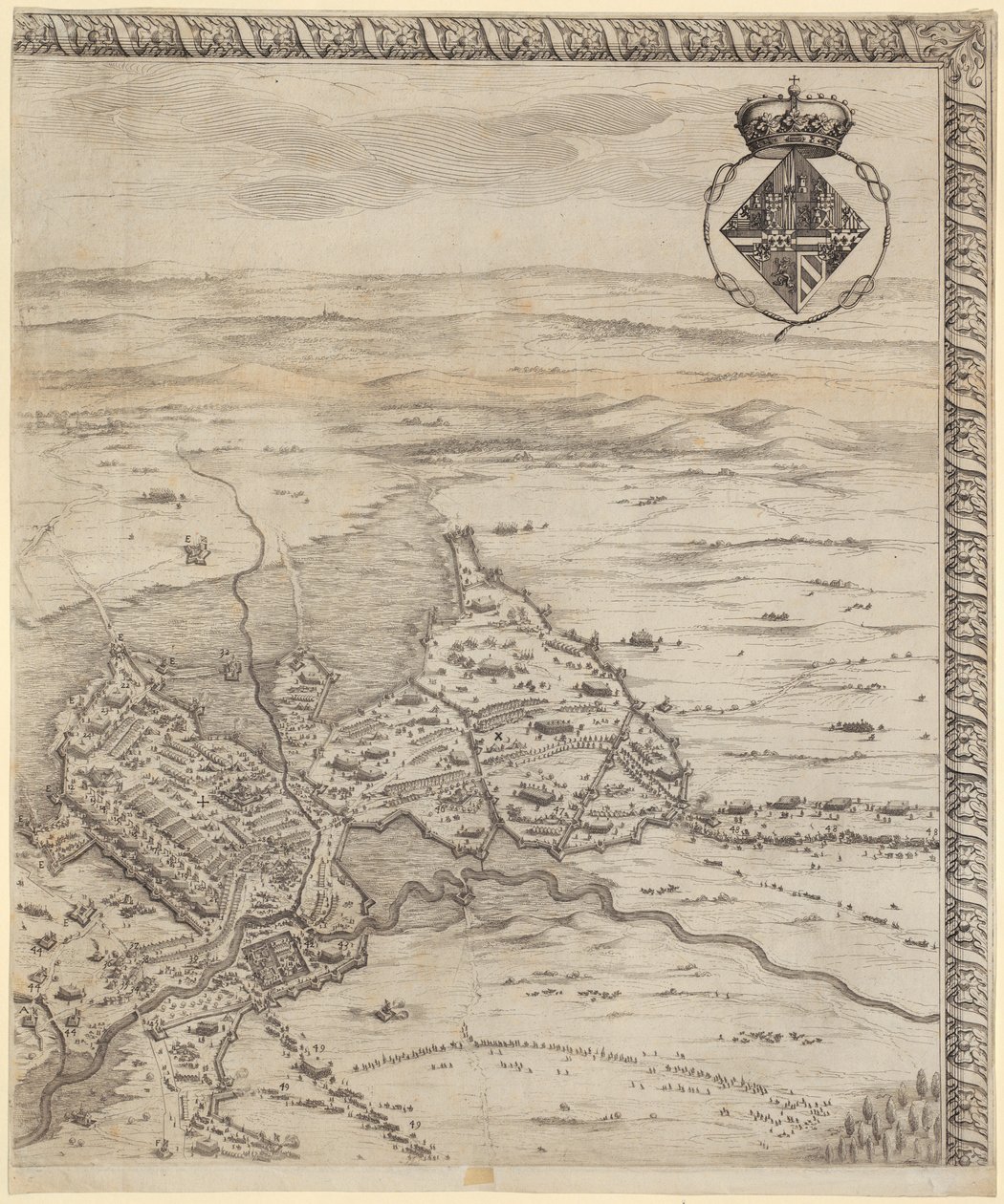 Uddrag fra »Slaget ved Breda« af Jacques Callot