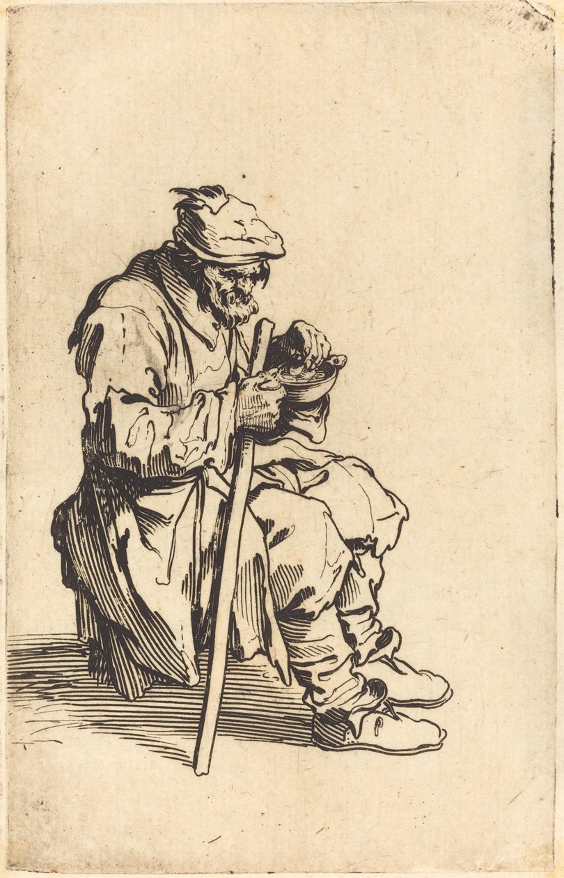 Tiggerspisning, c.1622 af Jacques Callot