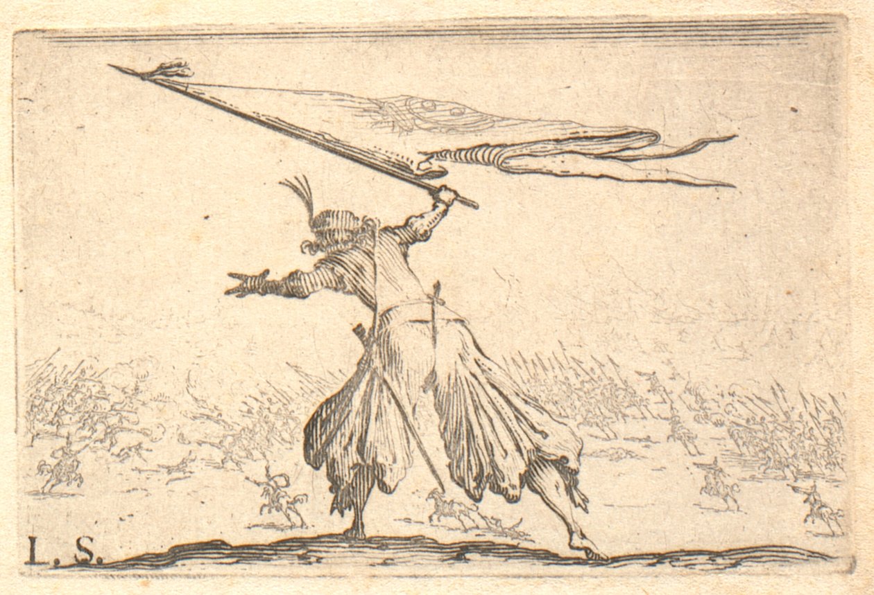 Capricer af forskellige figurer af Jacques Callot