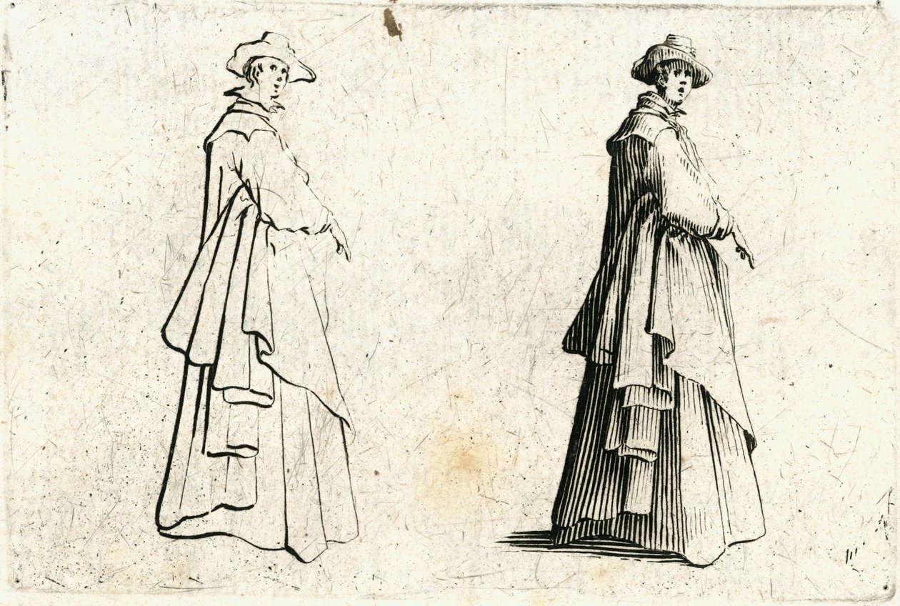 Capricci di varie figure ... (kobberstik) af Jacques Callot