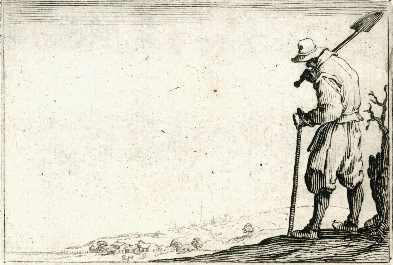 Capricer af forskellige figurer af Jacques Callot