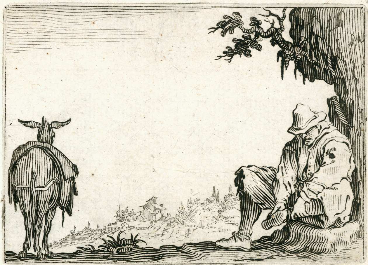 Capricer af forskellige figurer af Jacques Callot