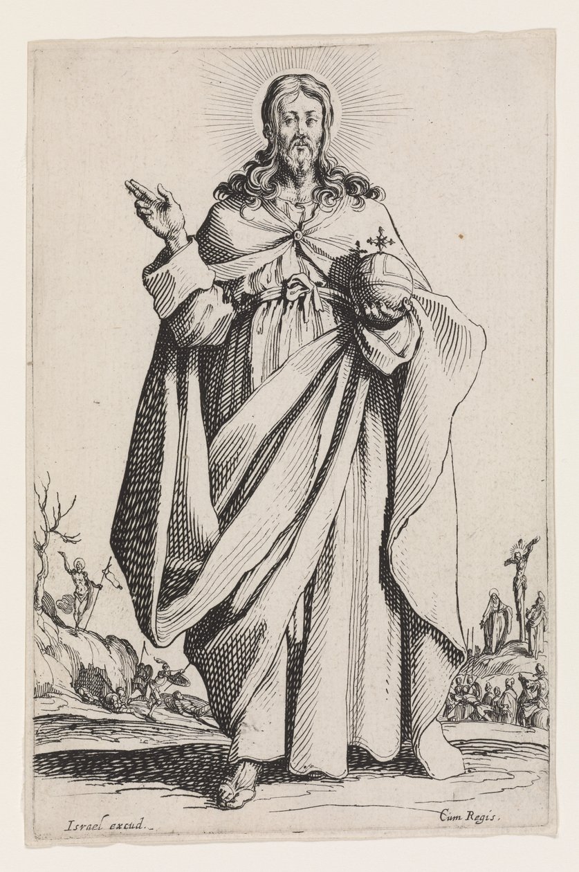Kristus fra de store apostle, 1631 af Jacques Callot