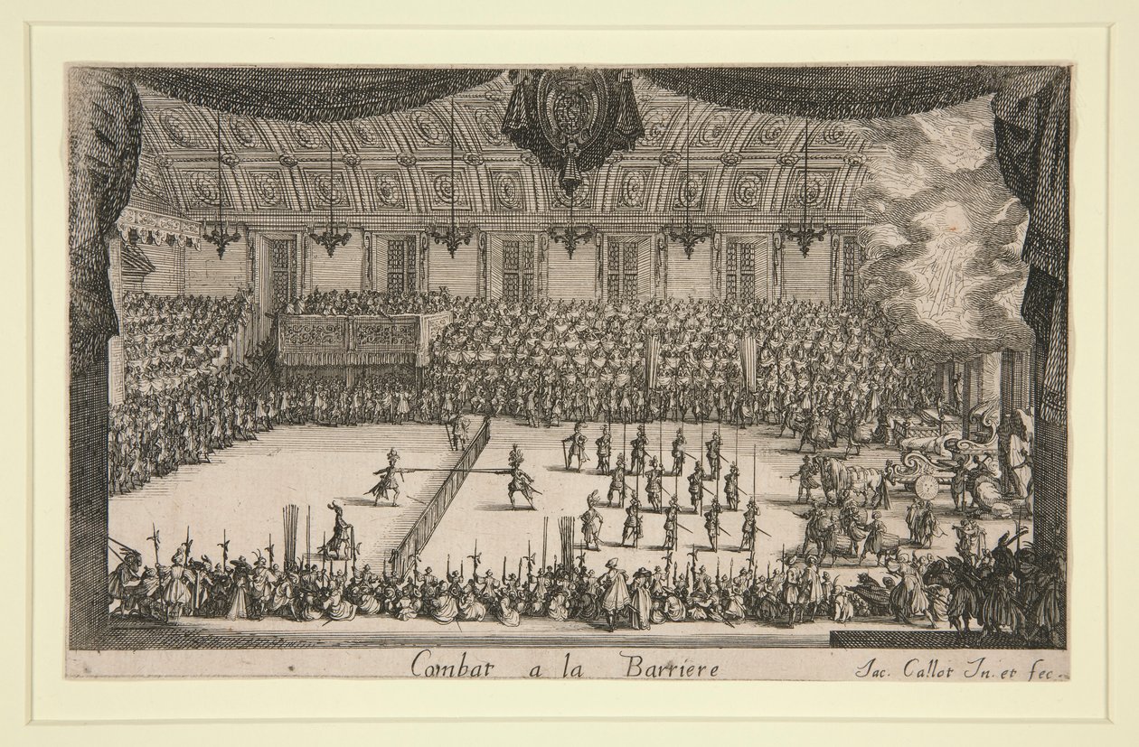 Kamp a la Barriere af Jacques Callot