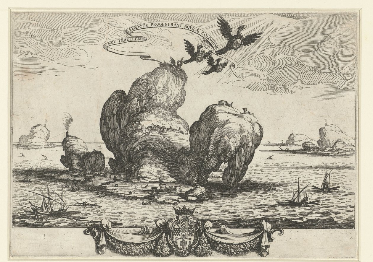 Den store sten af Jacques Callot