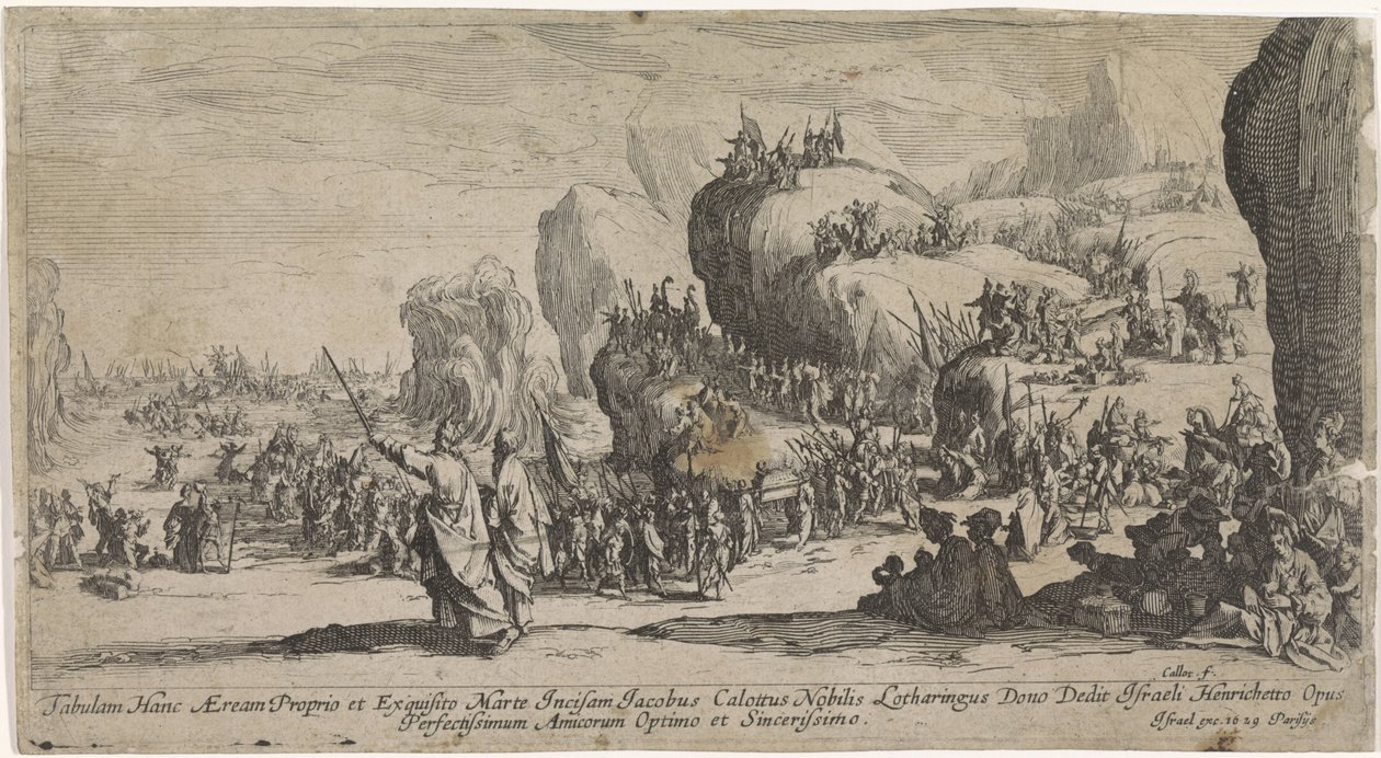 Krydser Det Røde Hav af Jacques Callot