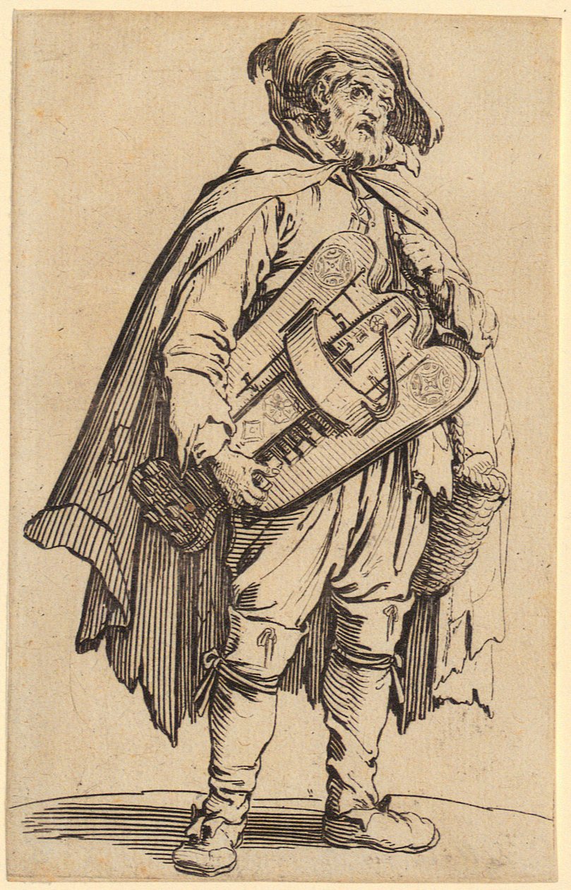 Drejelirespiller, blad 2 i serien «Tiggerne» af Jacques Callot