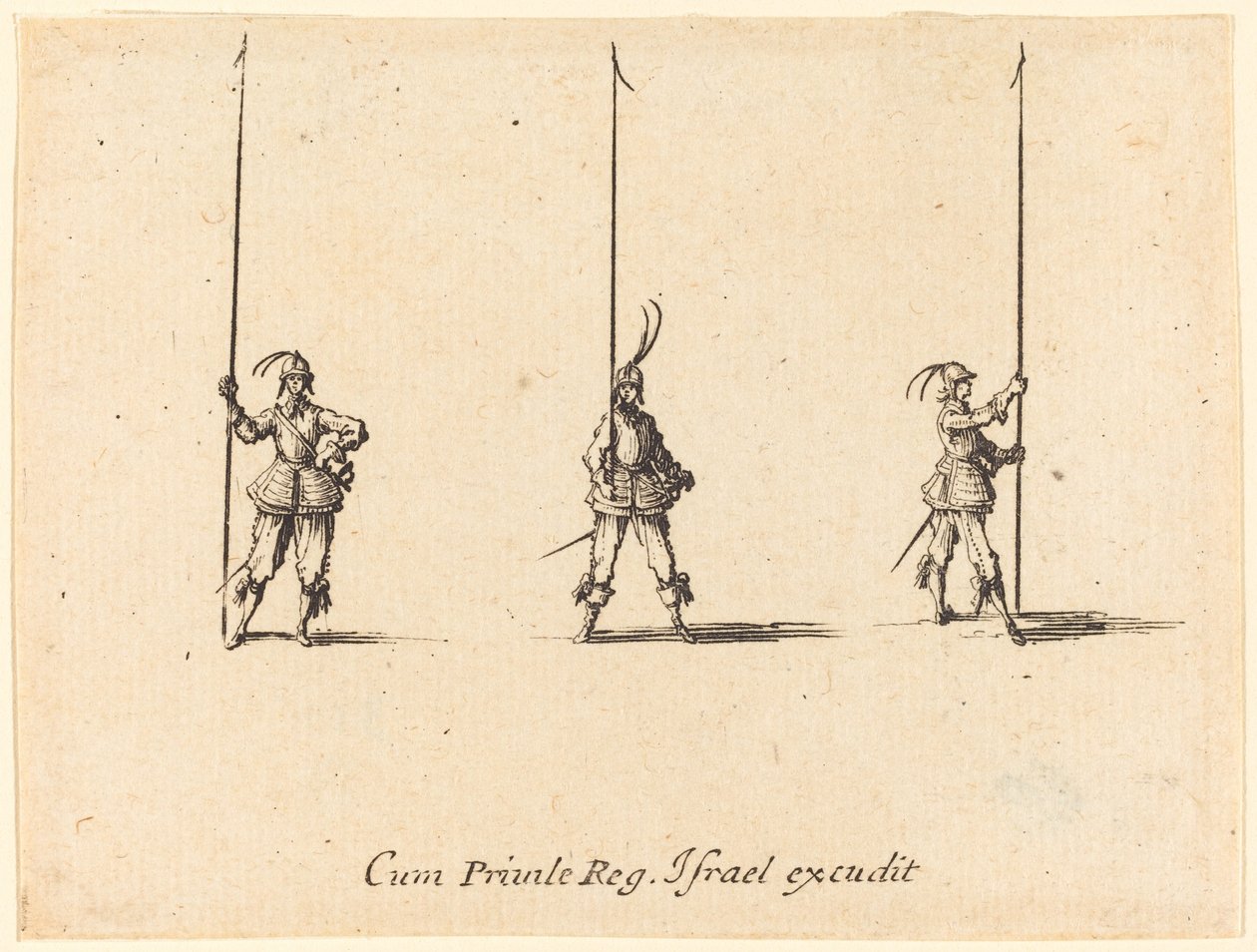 Bor med opvoksede gedder af Jacques Callot