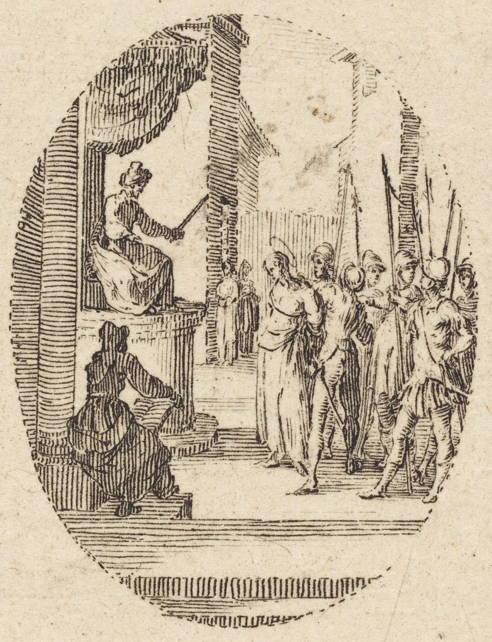 Se manden af Jacques Callot