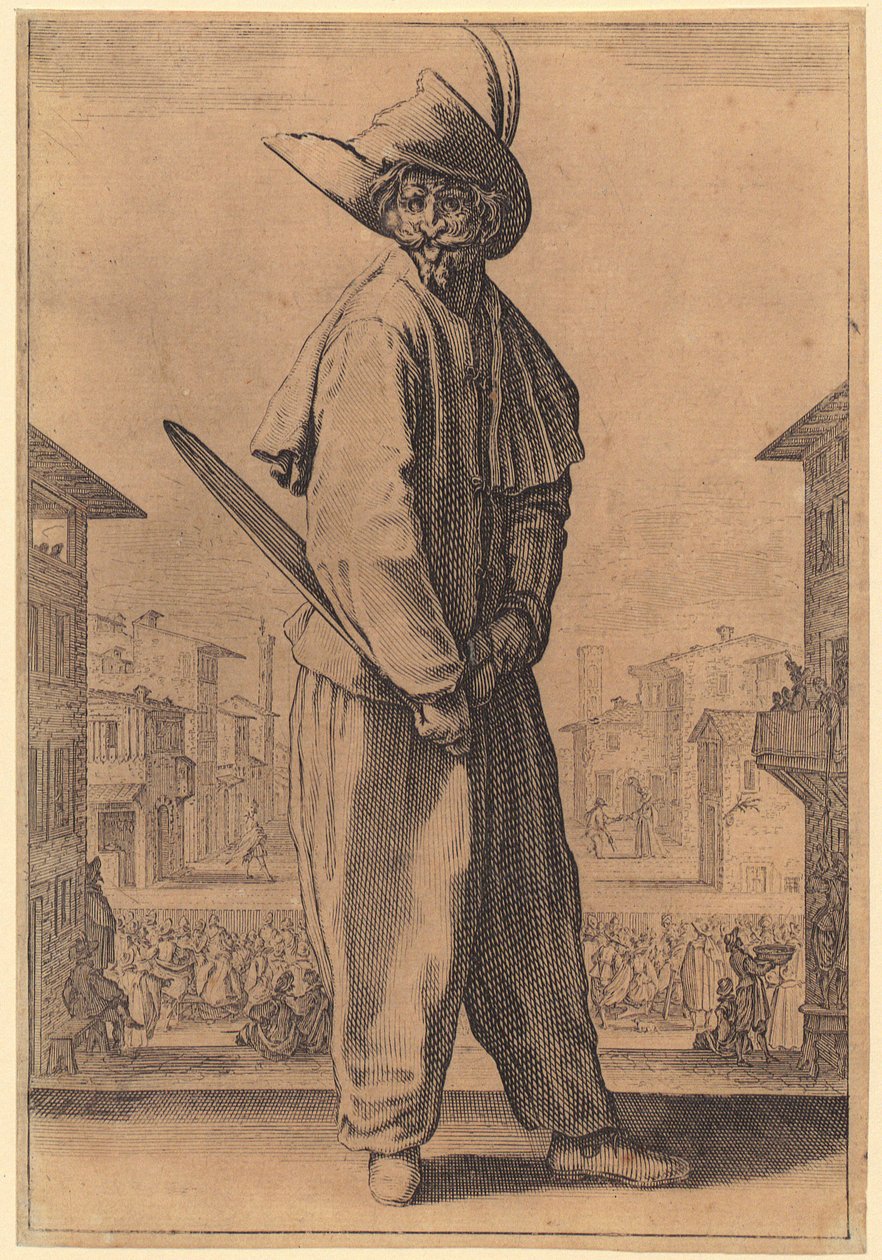 Ecce homo, side 5 i serien »Den store passion« af Jacques Callot