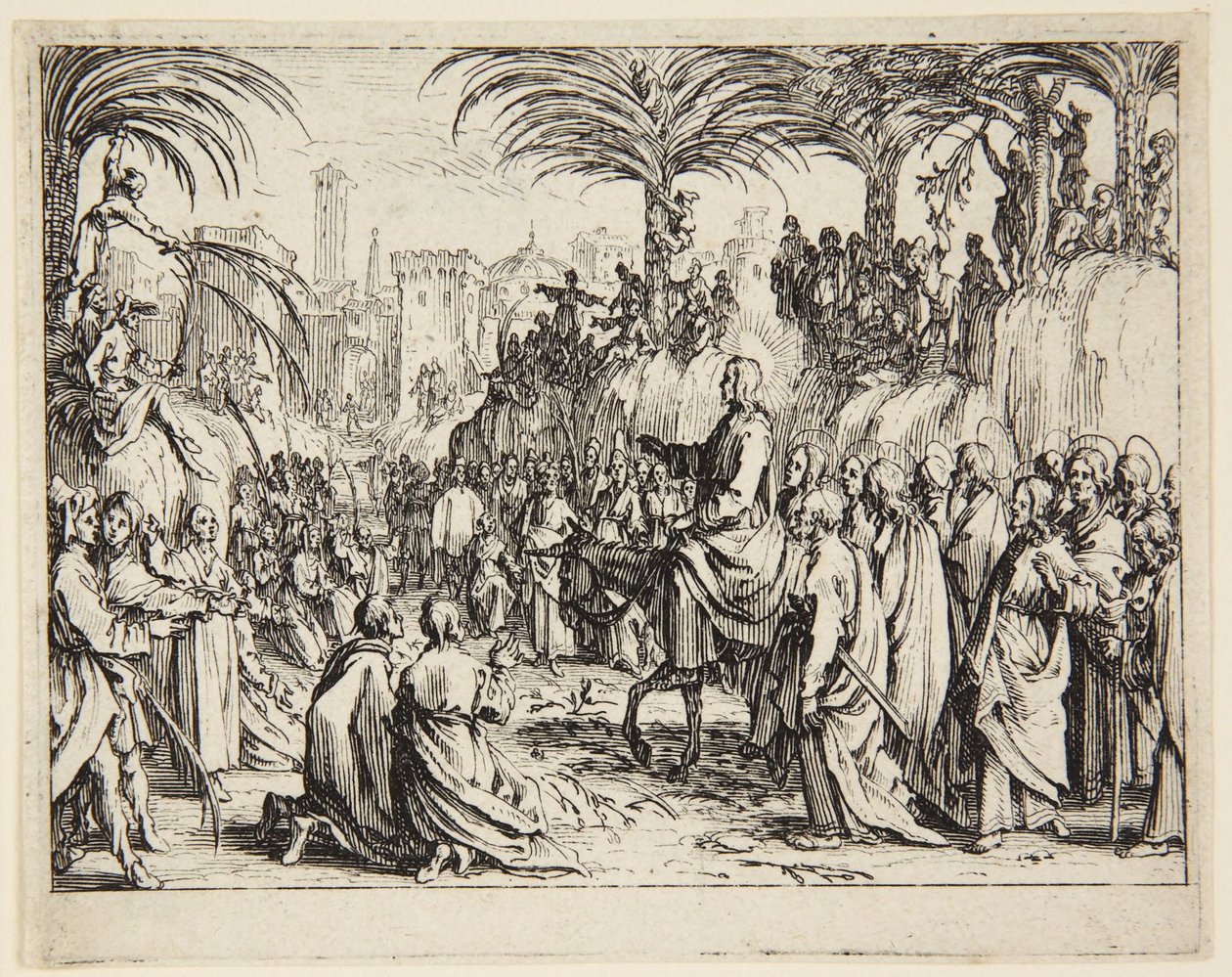 Indtoget i Jerusalem af Jacques Callot