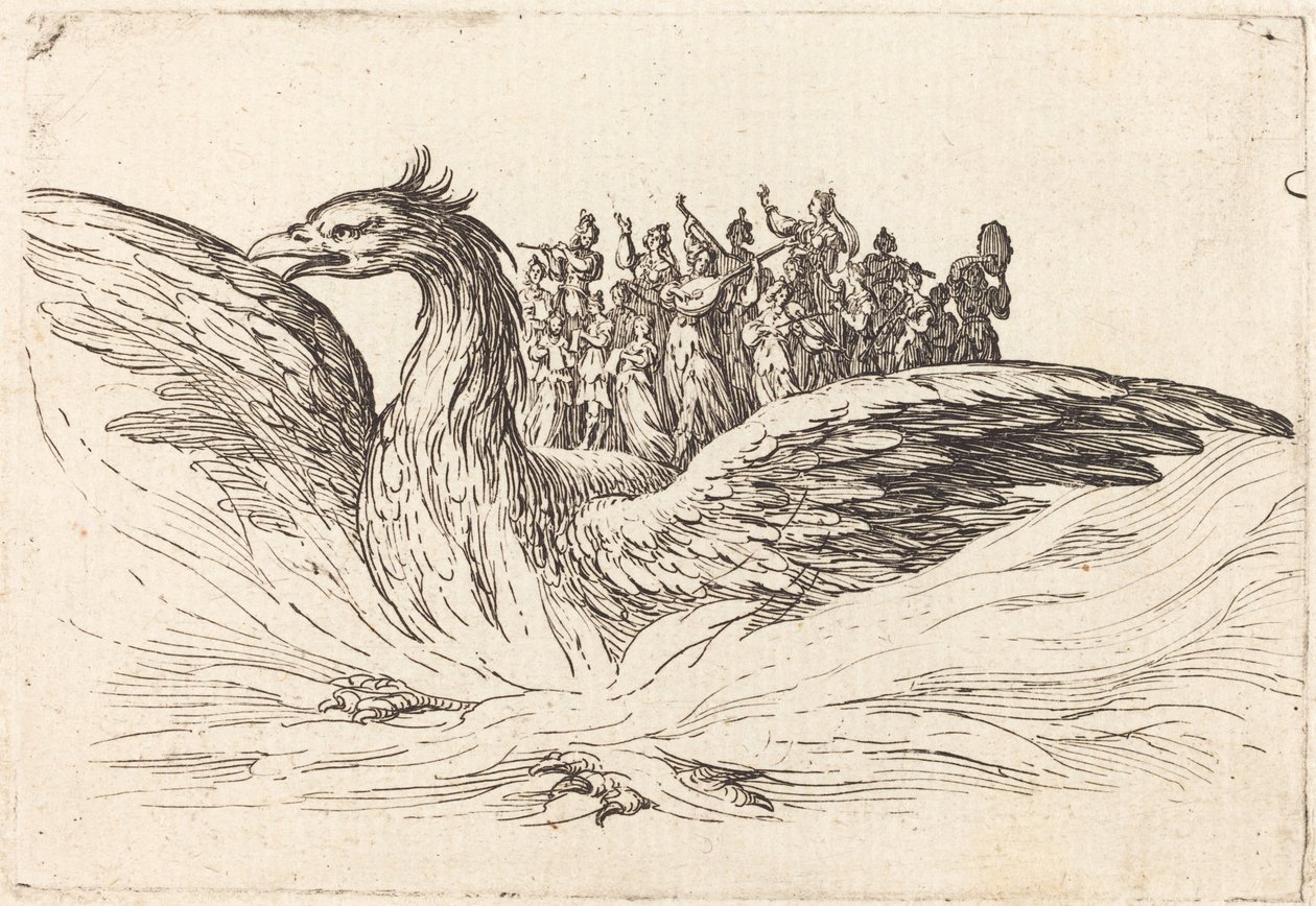 Indtræden af Monseigneur Henry de Lorraine, Marquis de Moy, under navnet Pirandre, 1627. af Jacques Callot