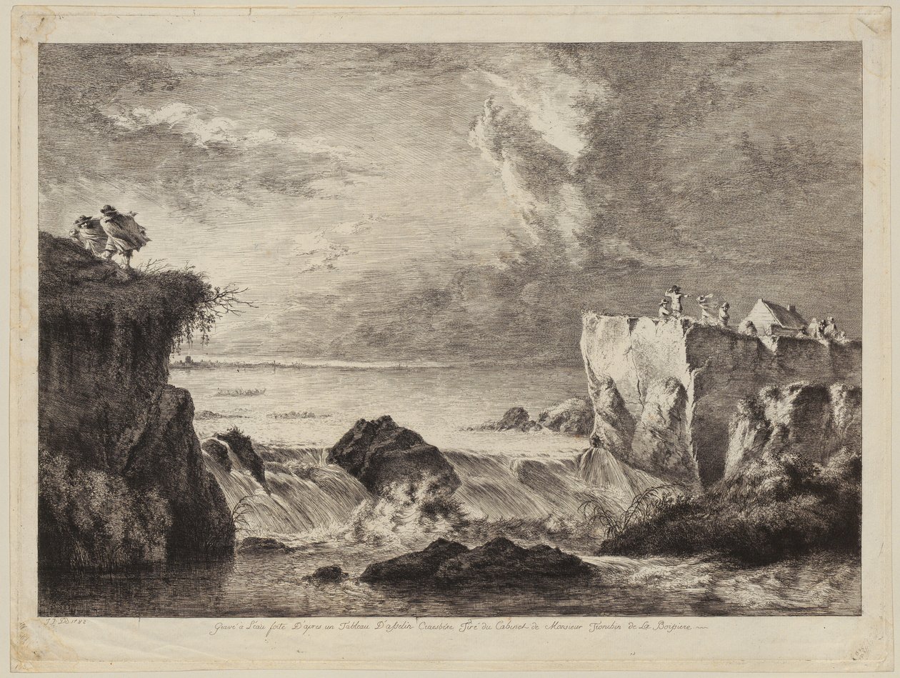 Festmåltid, blad 4 i serien »Die Bohémiens« af Jacques Callot