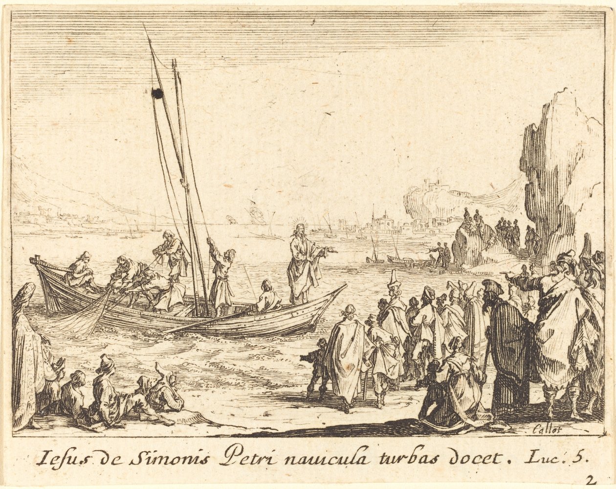 Fisher of Men af Jacques Callot