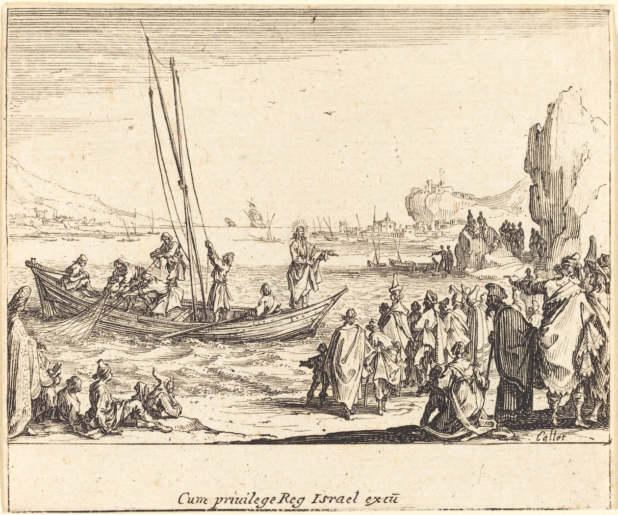 Fisher of Men af Jacques Callot