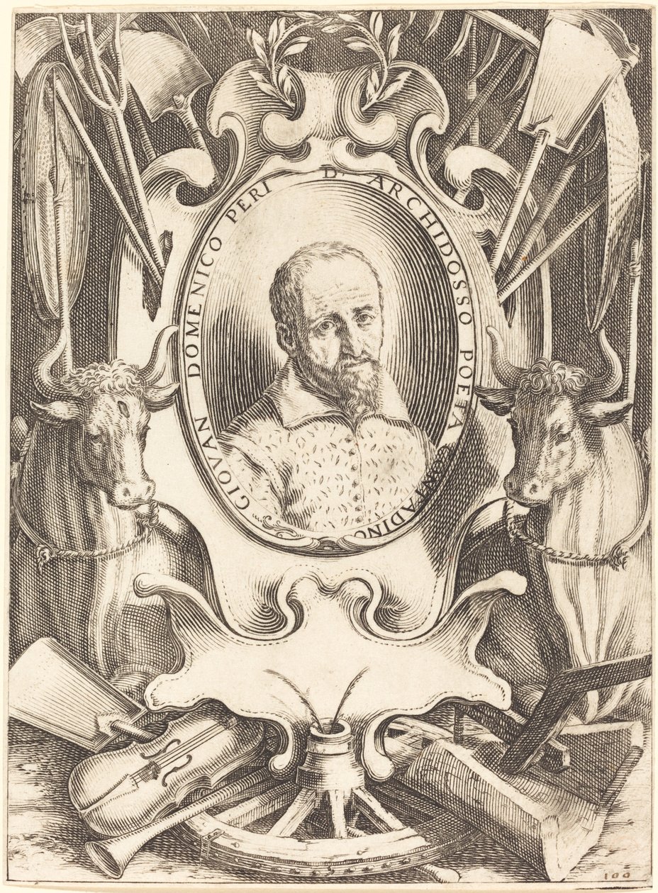 Giovanni Domenico Peri, 1619. af Jacques Callot