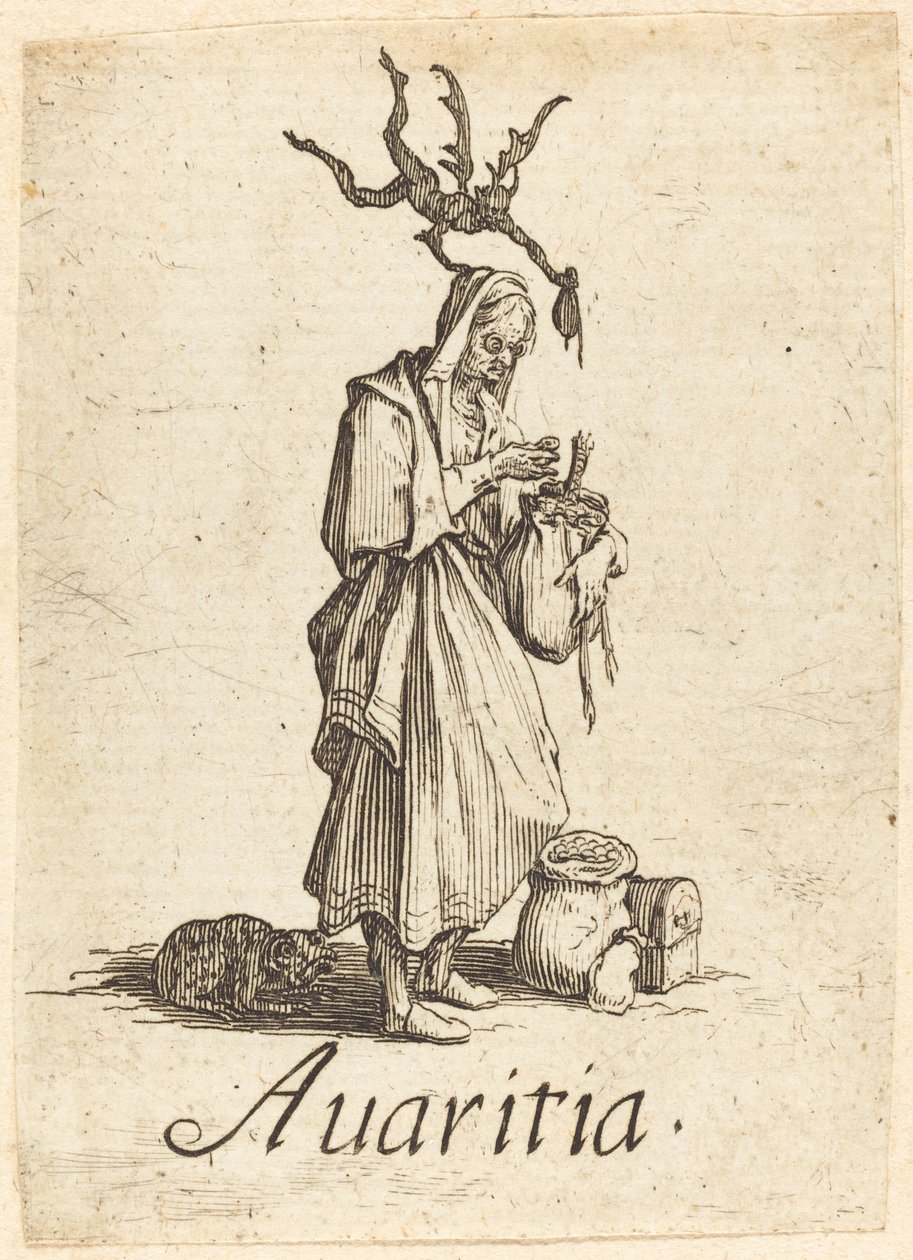 Grådighed af Jacques Callot