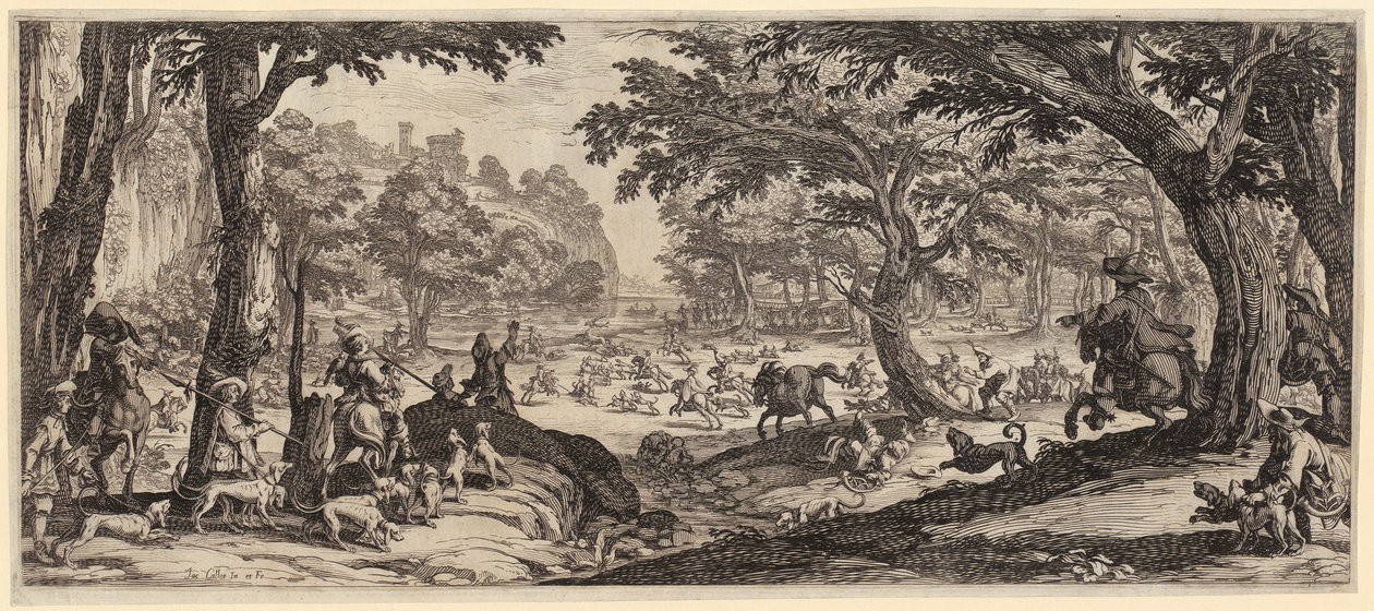 Den store jagt af Jacques Callot