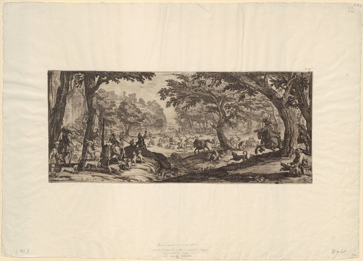 Stor jagt af Jacques Callot