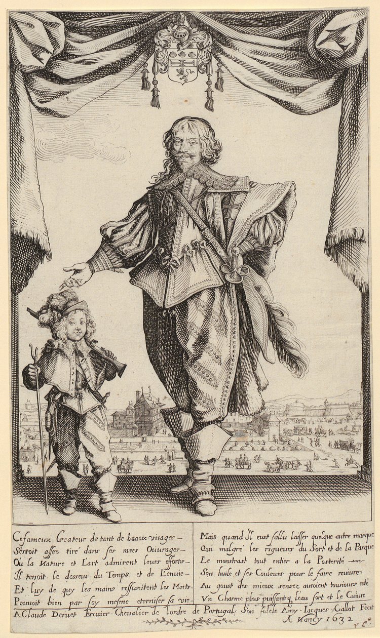 Besøg, side 8 i serien »Passionshemmeligheden« af Jacques Callot