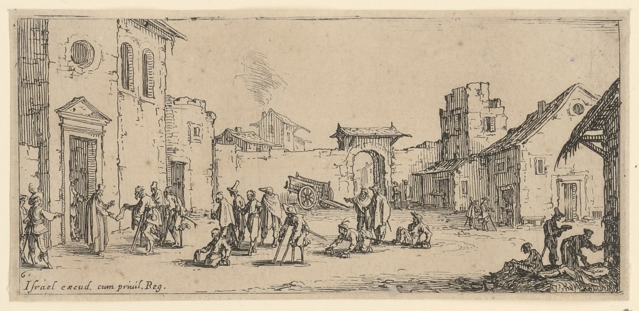 Hospital af Jacques Callot