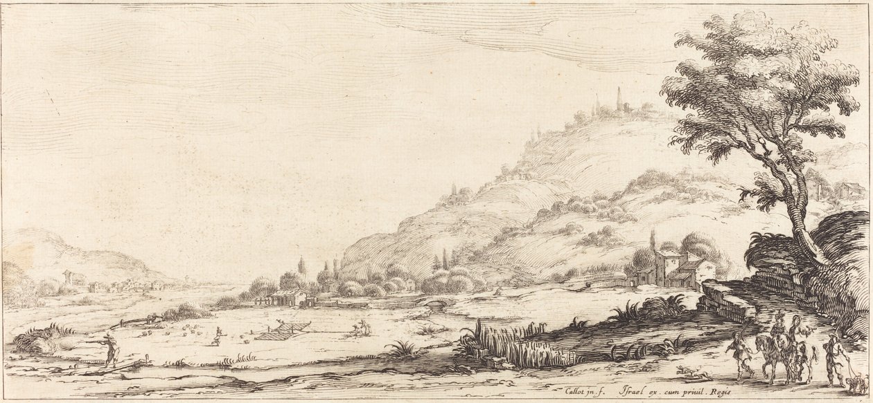 Jagt Fugle af Jacques Callot