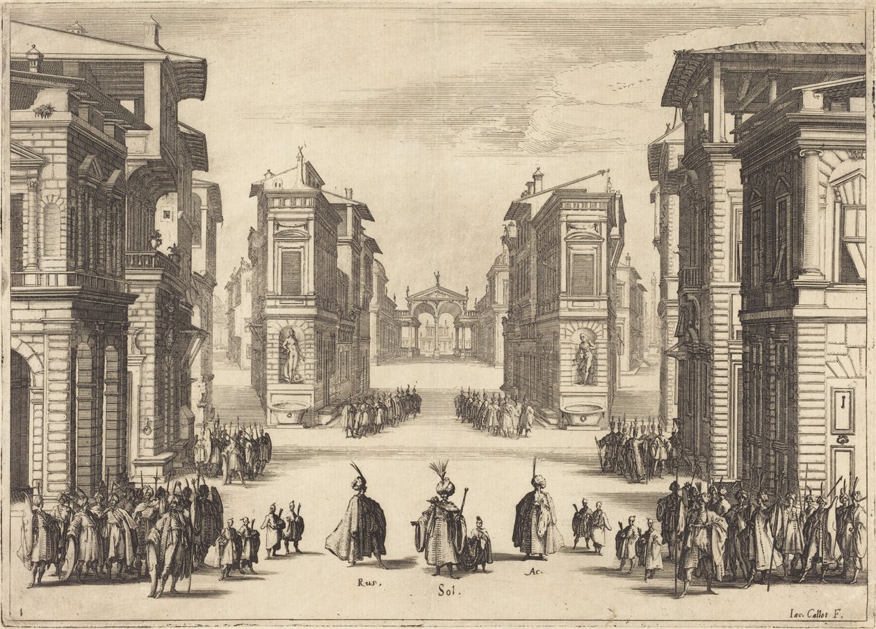 Soliman, 1. akt af Jacques Callot