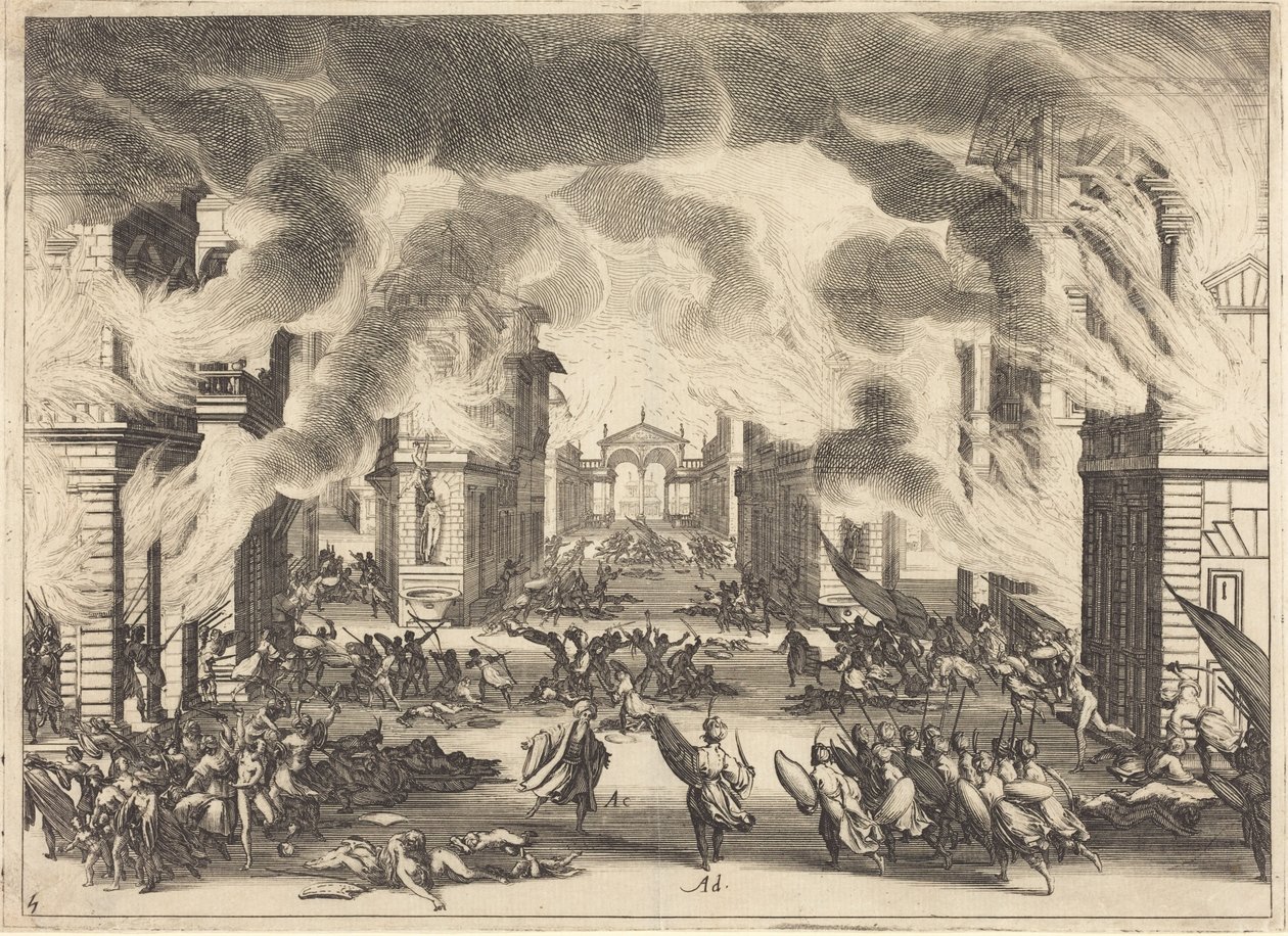 Il Solimano, akt V af Jacques Callot