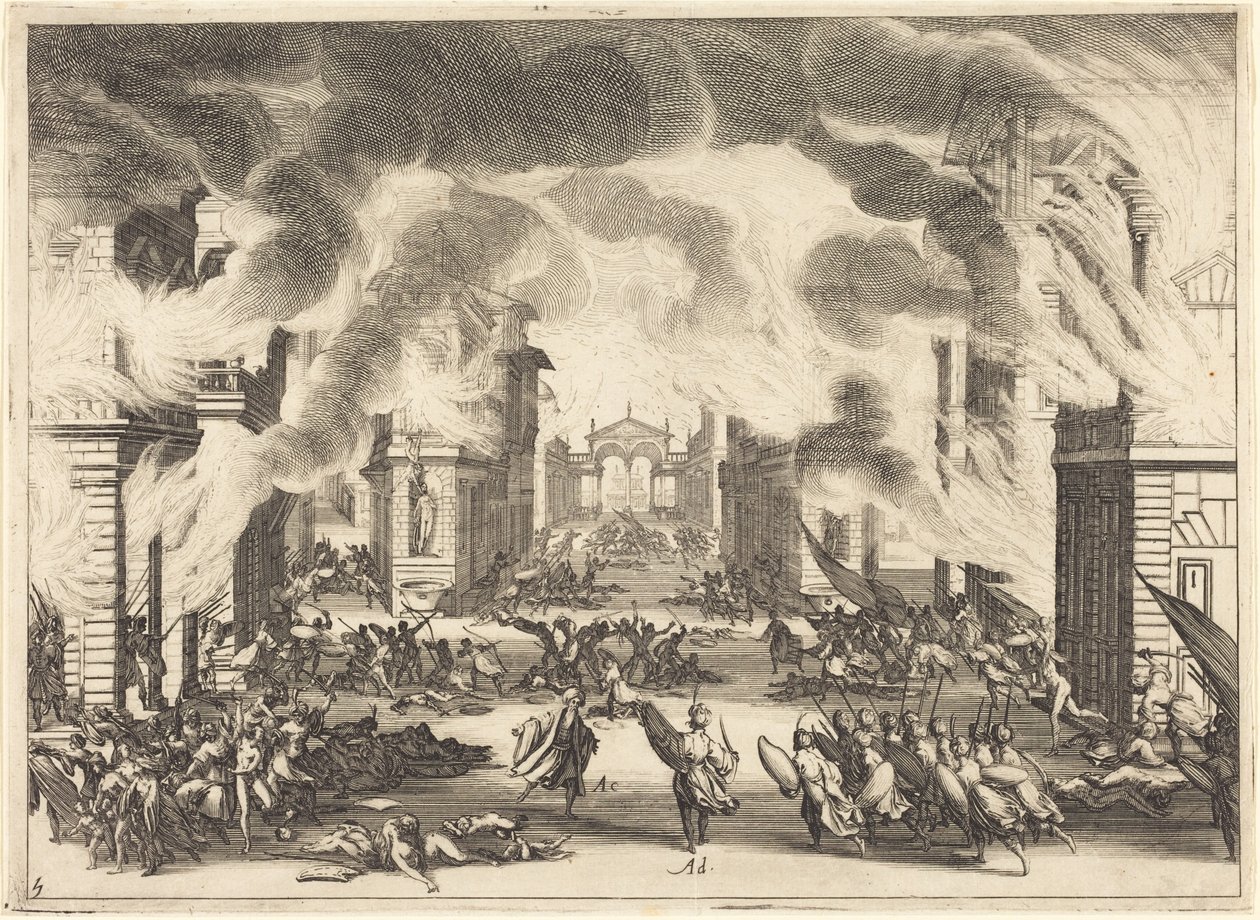 Il Solimano, akt V af Jacques Callot