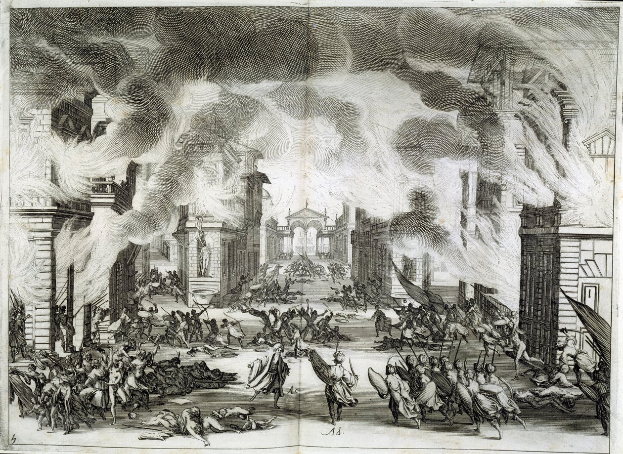Illustration af skuespillet 