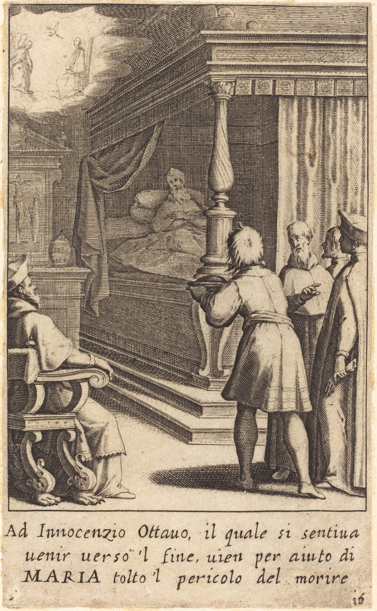 Innocentius VIII af Jacques Callot