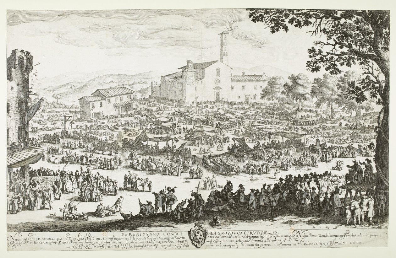 Impruneta af Jacques Callot