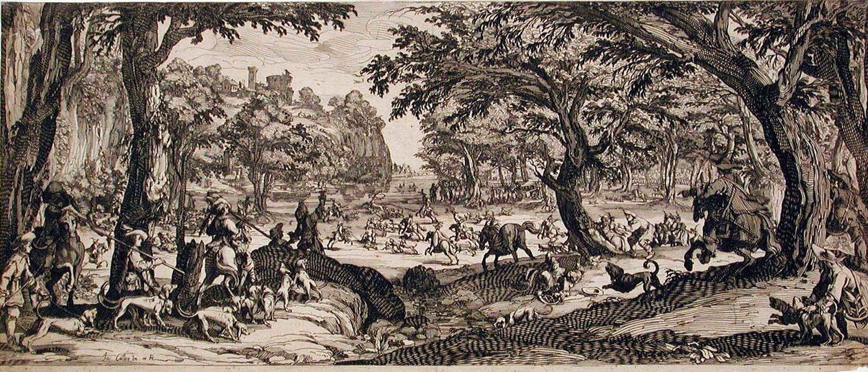 Den store jagt af Jacques Callot