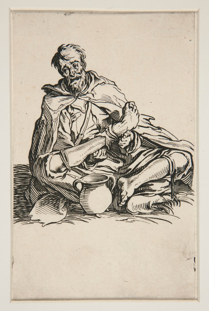 Malingreux - nr. 13 af Les Gueux af Jacques Callot