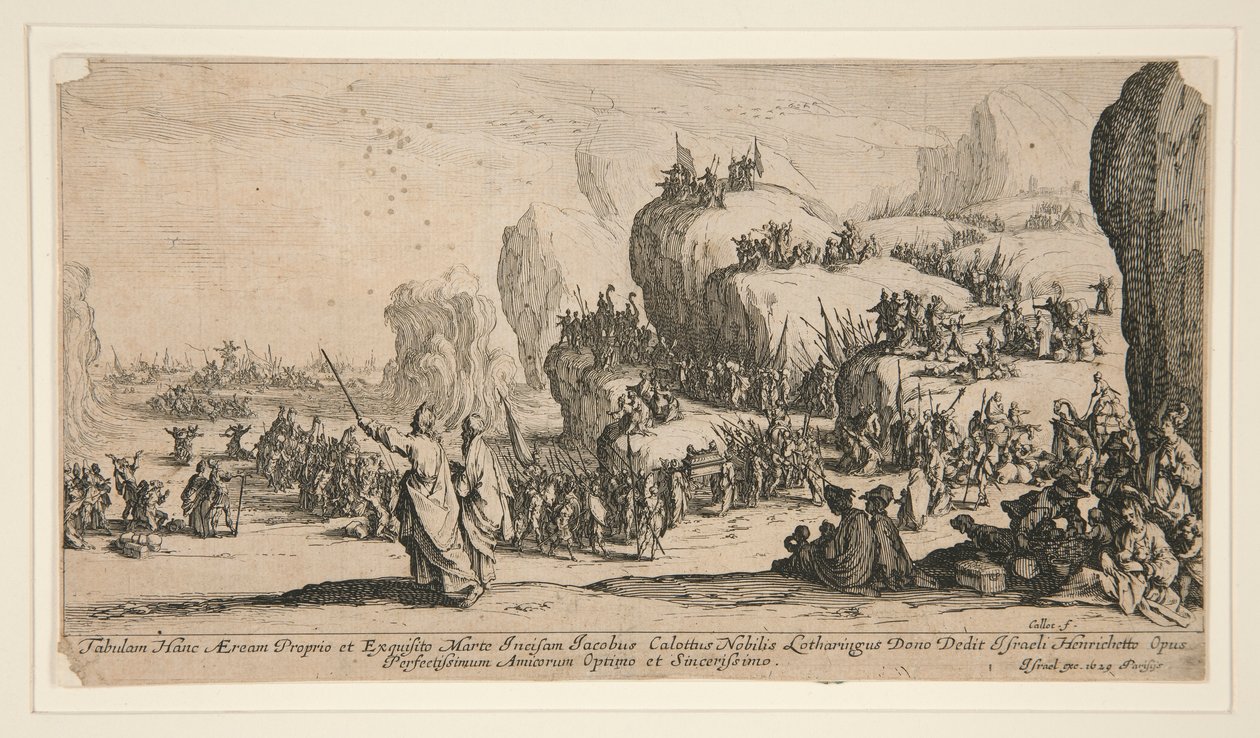 Krydser Det Røde Hav af Jacques Callot