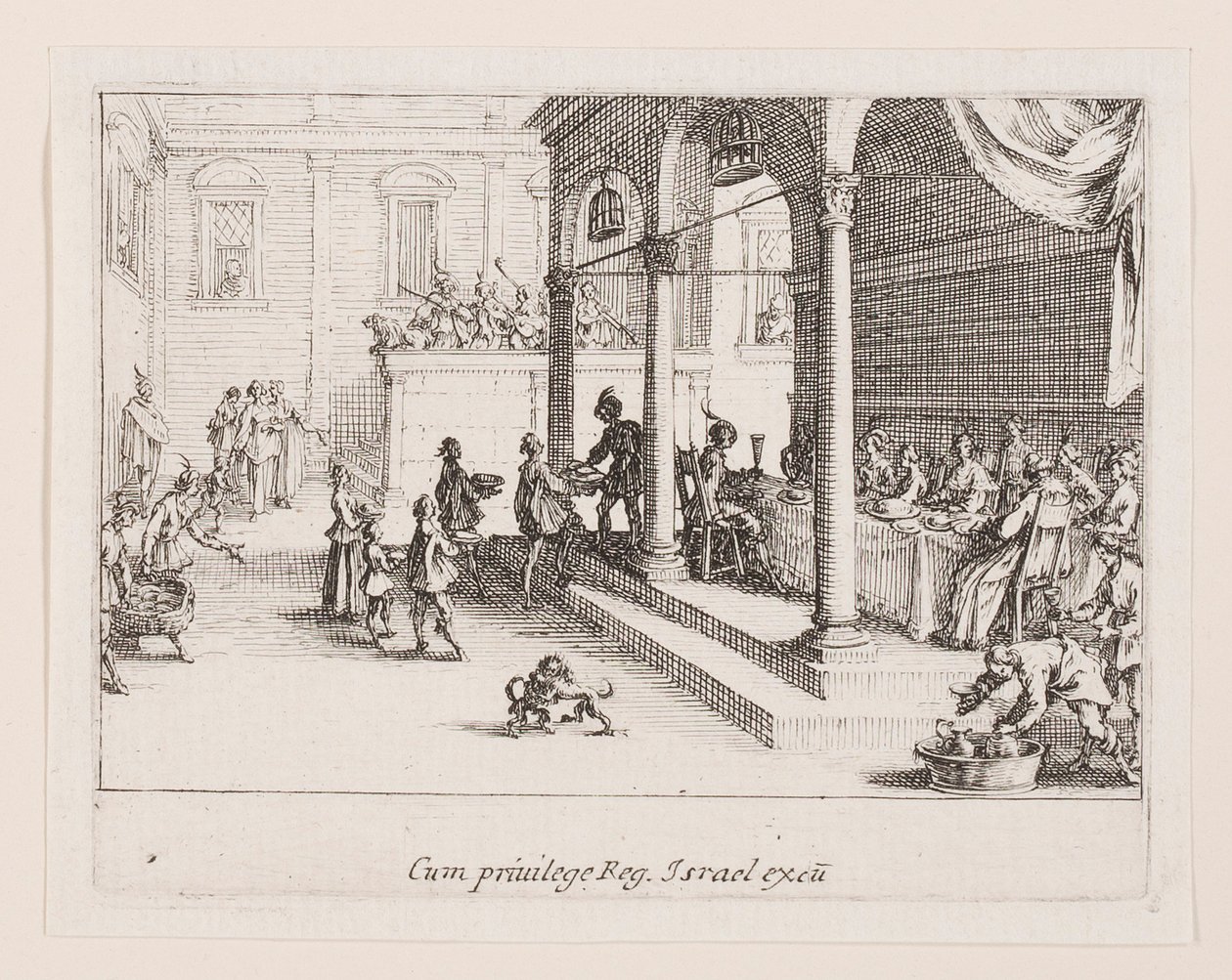 Le festin (banketten), fra serien La vie de l af Jacques Callot