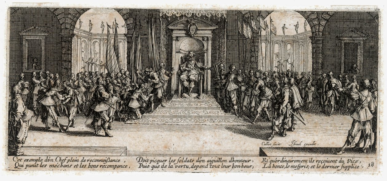 Krigens elendighed og ulykke ... (kobberstik) af Jacques Callot