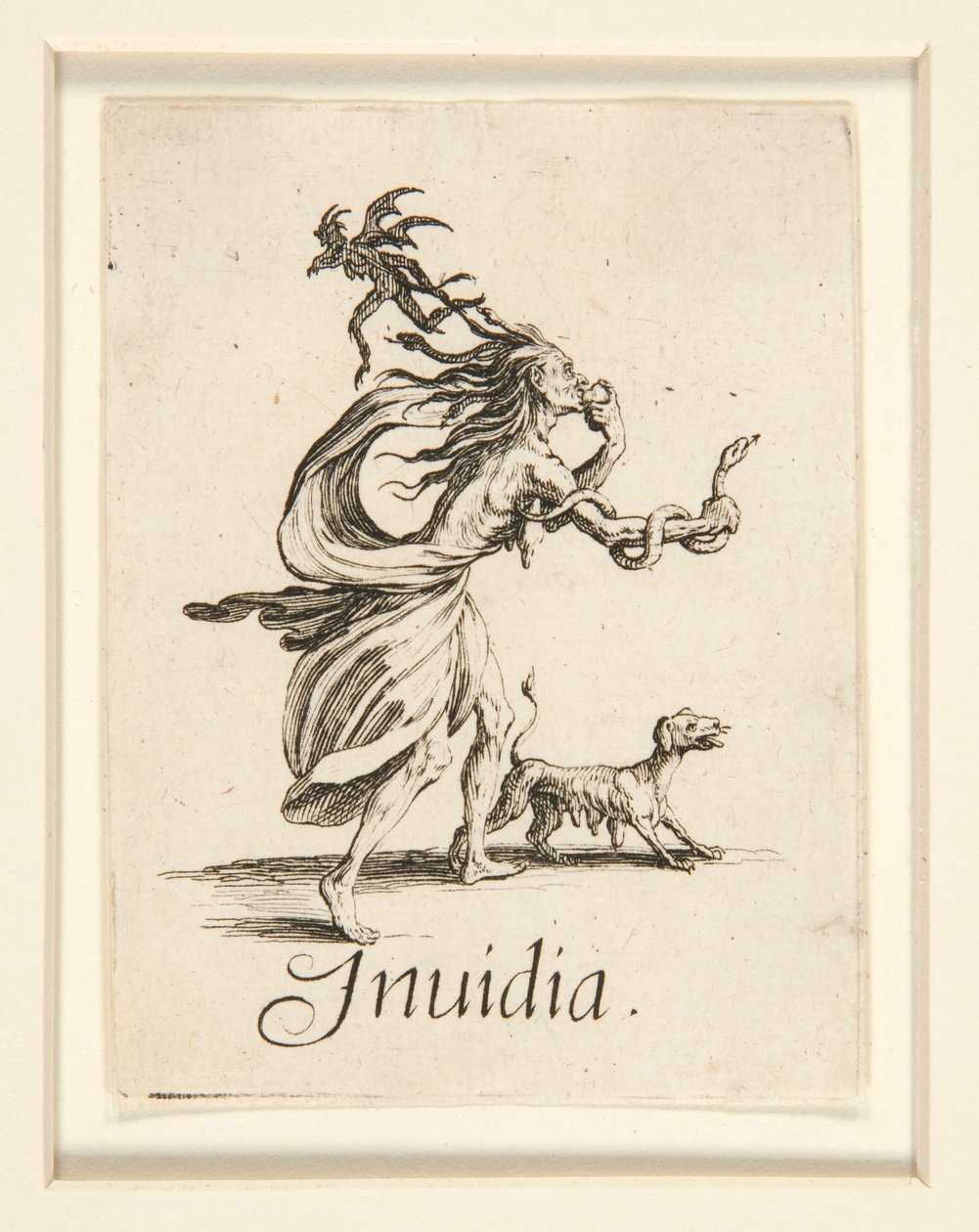 Les Peches Capitales (De syv dødssynder): Den af Jacques Callot