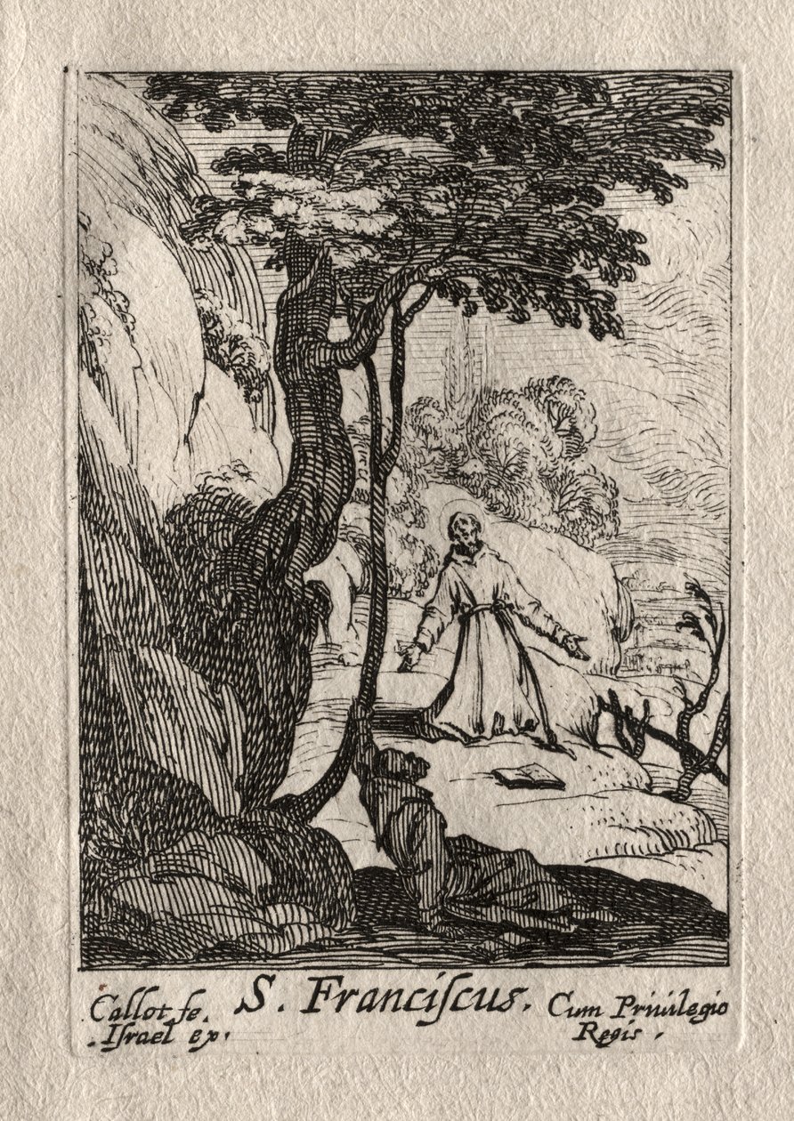 The Penitents: St. Francois af Jacques Callot