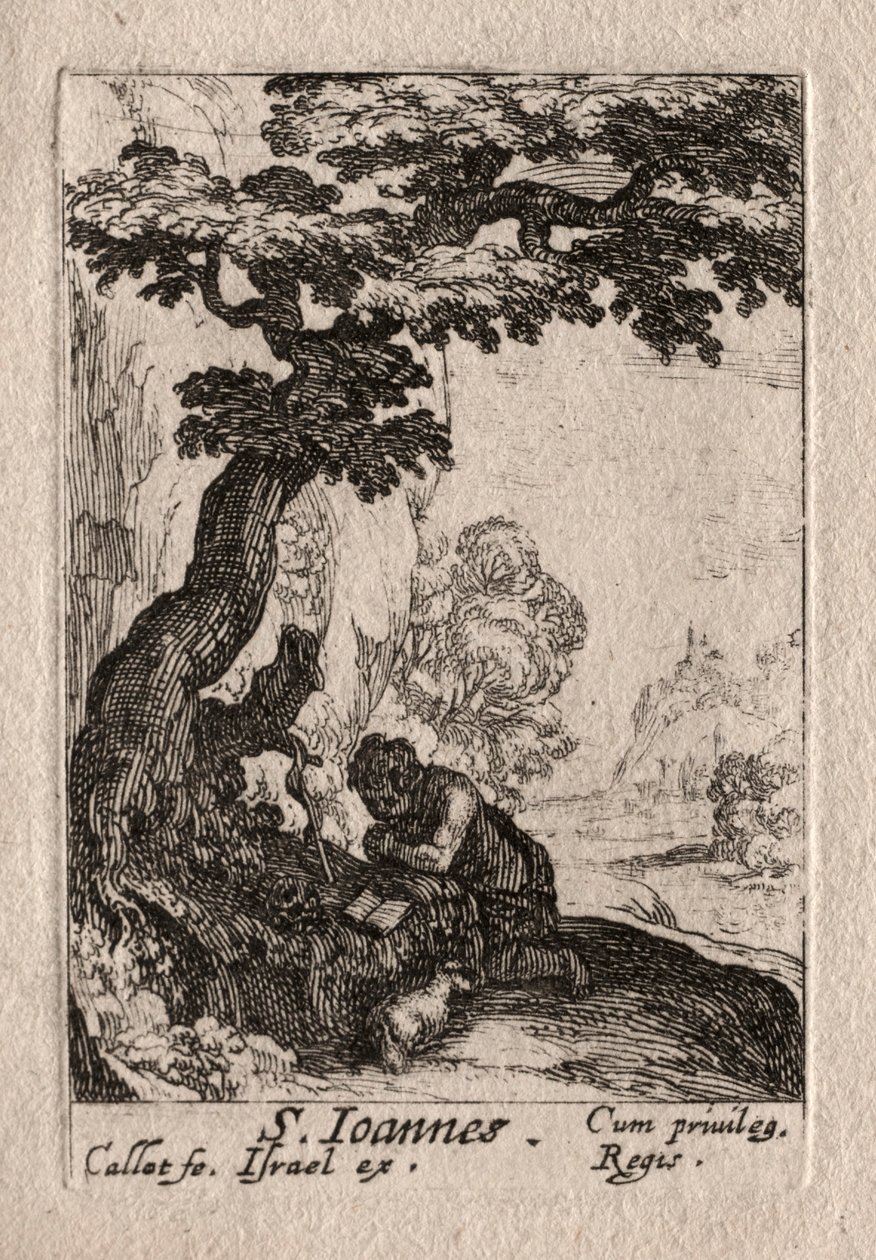 The Penitents: Sankt Johannes Døberen. af Jacques Callot