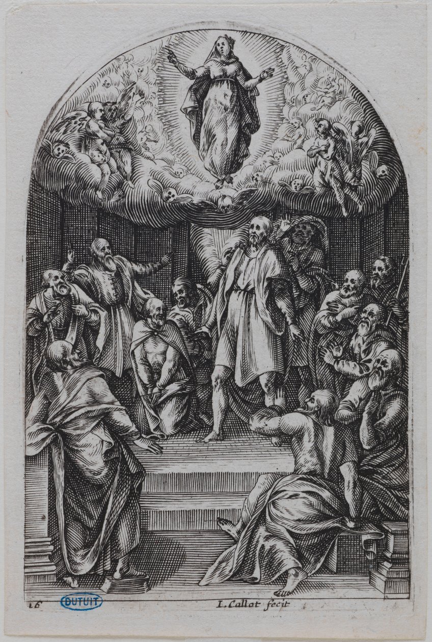 Roms malerier, Jomfru Marias himmelfart af Jacques Callot