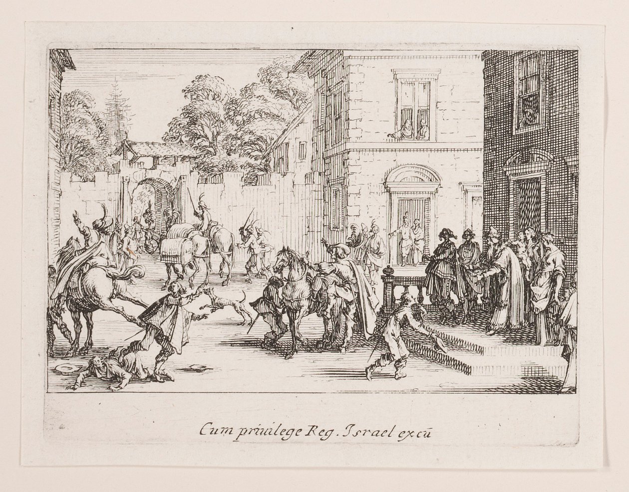 Les adieux (Farvelerne), fra serien La vie de l af Jacques Callot