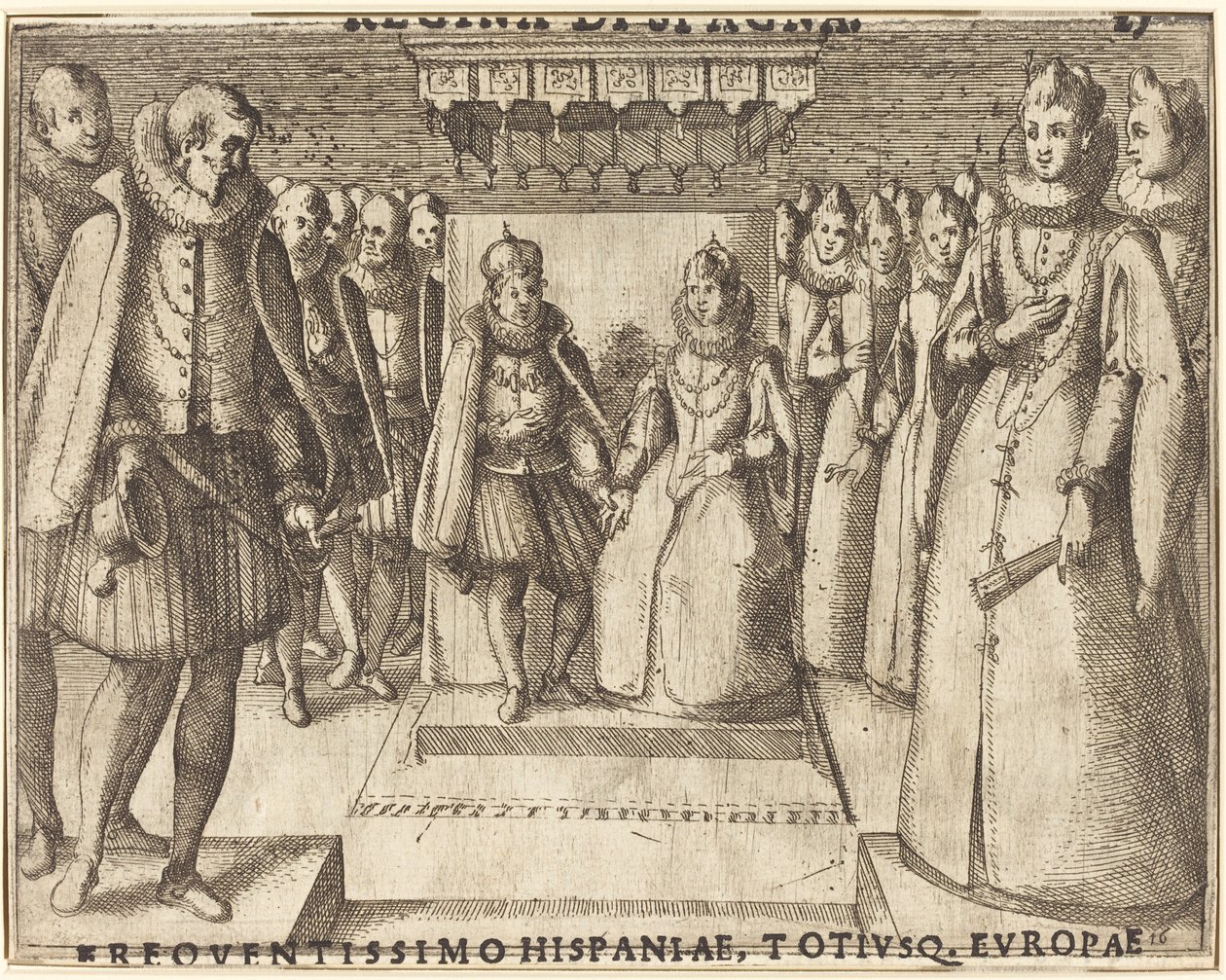 Margaret af Østrig og Filip III af Jacques Callot