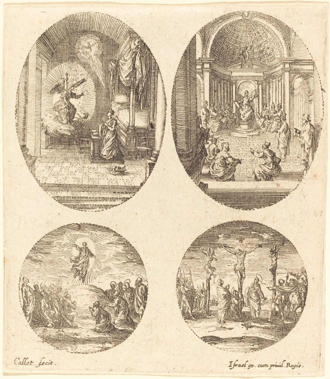 Passionens mysterier af Jacques Callot