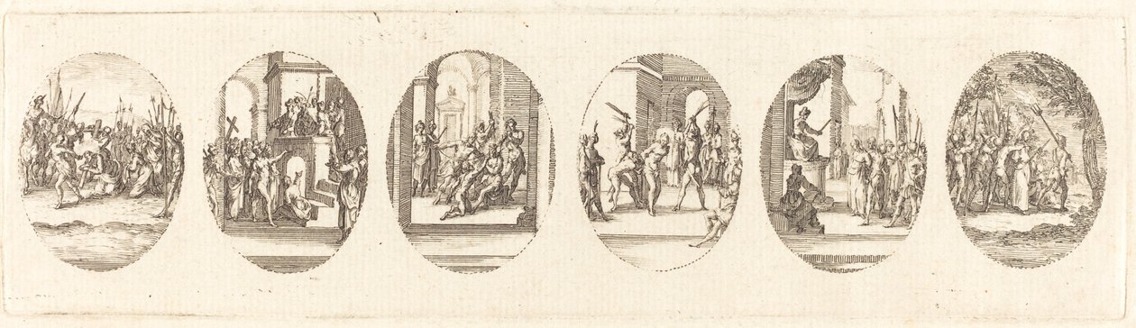 Passionens mysterier af Jacques Callot