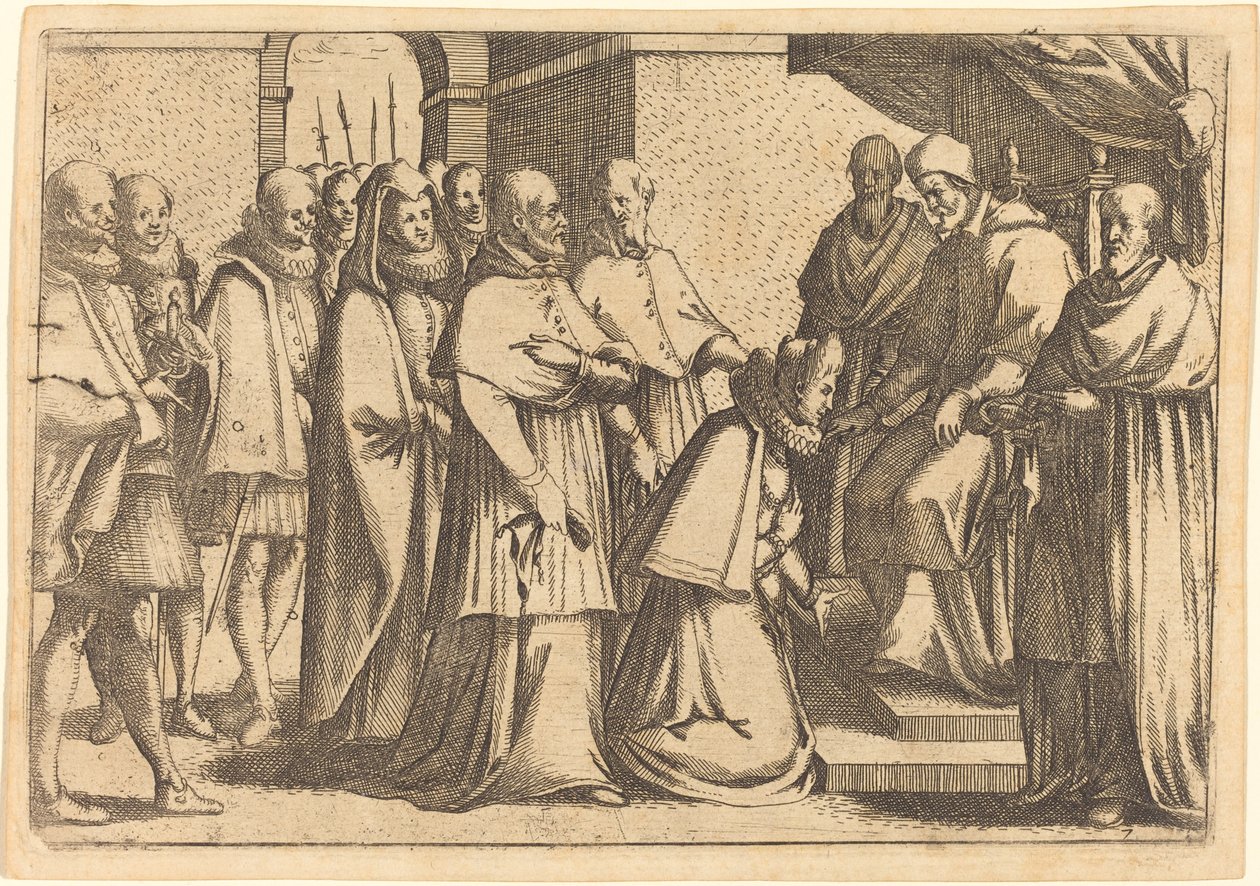 Paveligt publikum af Jacques Callot