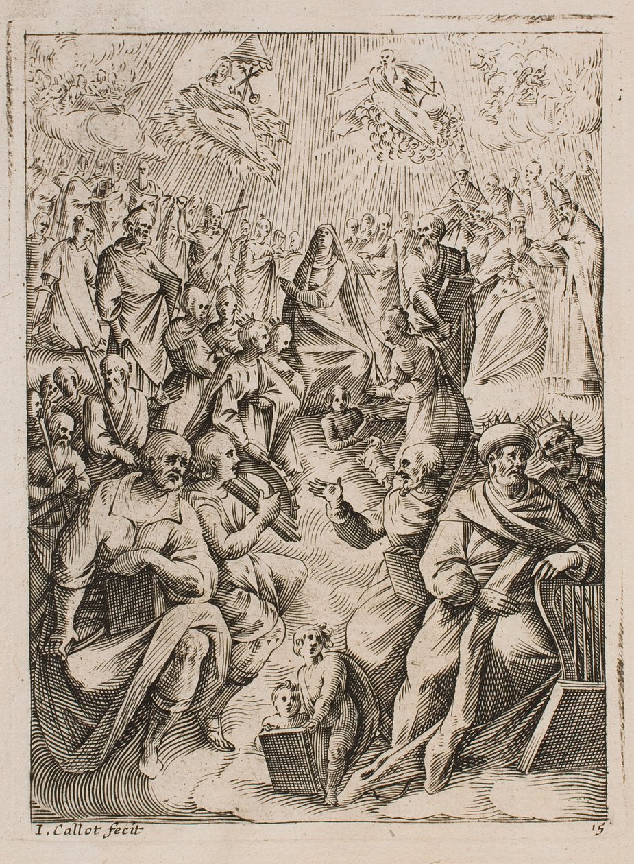 Paradis, fra serien »Billeder fra Rom« af Jacques Callot